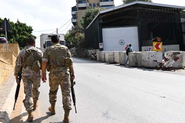 الأمن اللبناني يوقف متورطا بإطلاق النار على السفارة الأميركية