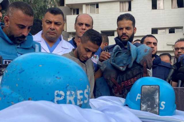 تحذير نقابي من ارتكاب الاحتلال مجازر ضد الصحفيين في غزة