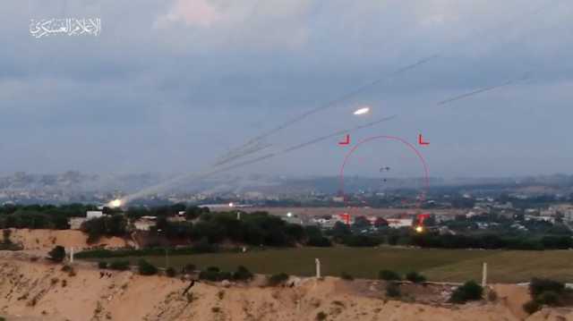 القسام تنشر فيديو لعملية تفجير الجدار العازل واقتحام غلاف غزة