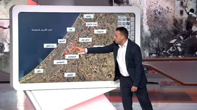 بالخرائط.. المناطق التي استهدفها القصف الإسرائيلي العنيف ليلة الجمعة وتصدي المقاومة