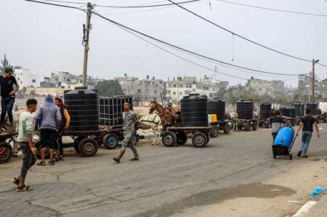 بالصور.. حتى الآبار وخزانات المياه يدمرها الاحتلال الإسرائيلي