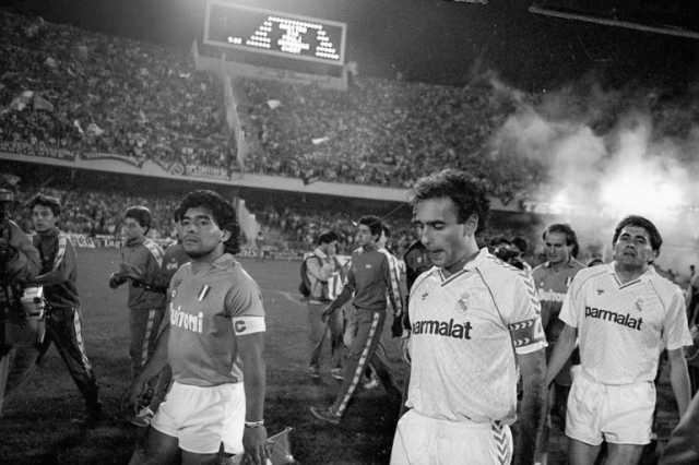 مواجهة نابولي وريال مدريد عام 1987.. يوم اختبر الملكي جحيم معقل الفريق الإيطالي