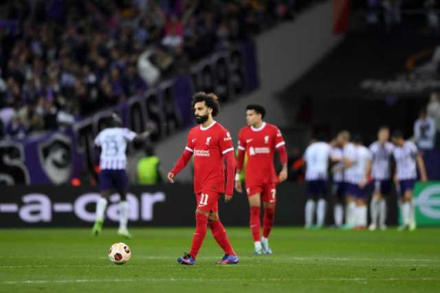 خسارة مفاجئة لليفربول أمام تولوز بالدوري الأوروبي