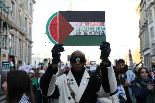 تجدد المظاهرات المناصرة لغزة في لندن