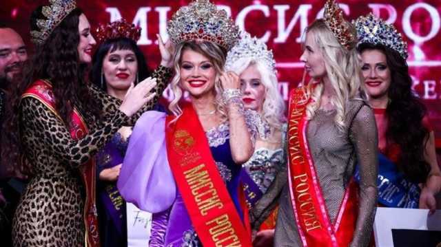 الحسناء آنا سبيتسالنايا تفوز بلقب ملكة جمال روسيا للسيدات 2023