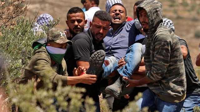 إصابة عشرات الفلسطينيين إثر اشتباكات مع الجيش الإسرائيلي