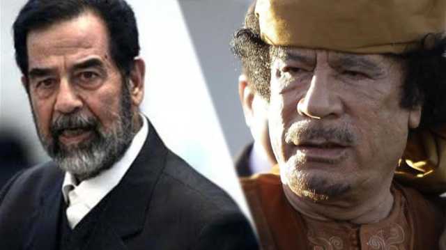 تفاصيل تُكشف لأول مرة.. لماذا قال صدام حسين للقذافي قتلاهم وأبوك في النار؟