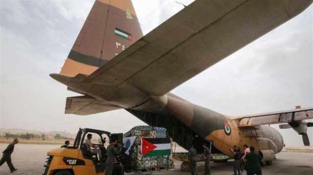 انطلاق أول طائرة إغاثة أردنية إلى قطاع غزة