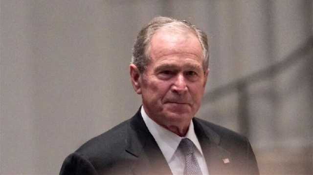 جورج بوش يدخل على خط معركة الطوفان ويتحدث عن مستقبل إسرائيل