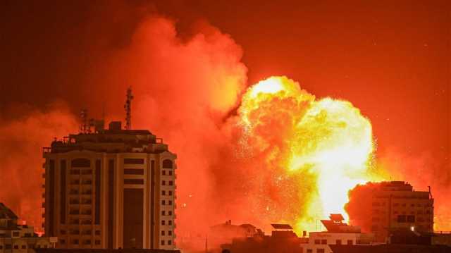 آثار الدمار الذي خلفته ليلة الرعب في قطاع غزة (فيديو)