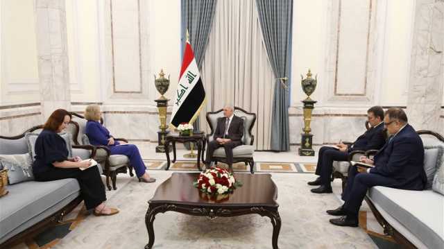 رئيس الجمهورية يؤكد أهمية تبادل الخبرات بين العراق وأستراليا