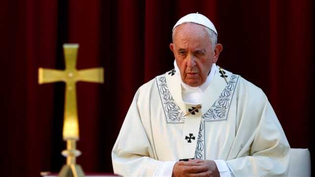 بابا الفاتيكان يدعو الى وقف اطلاق النار في غزة