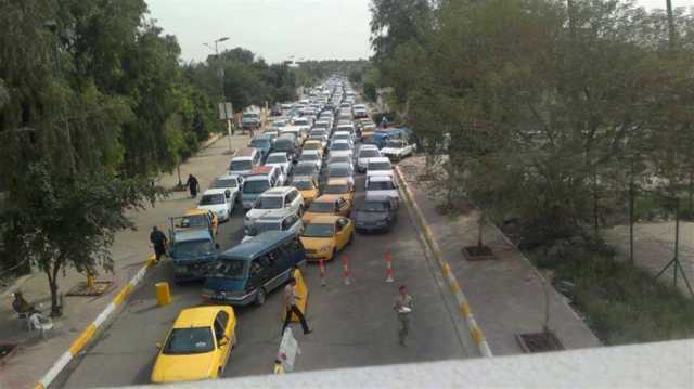 خارطة بمعظم الشوارع المزدحمة في بغداد الآن.. تعرّف عليها