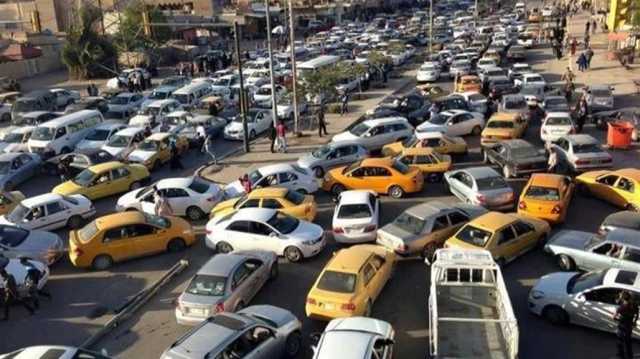 أبرز الشوارع المختنقة.. خارطة بازدحامات بغداد الان