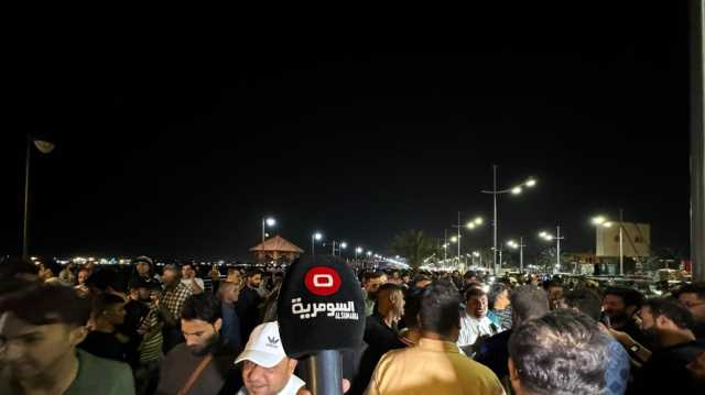 في البصرة.. العشرات يتظاهرون ضد رفع أسعار البنزين
