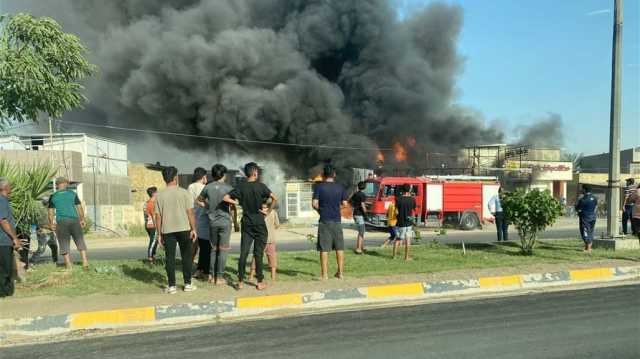 بابل مجدداً.. حريق يلتهم محلا تجاريا في الجمجمة