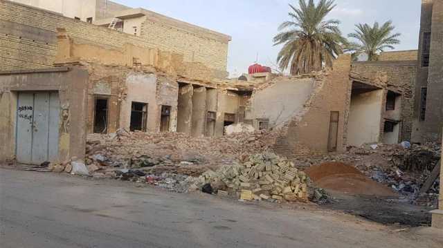وسط ترقب التمليك.. عمليات بغداد تهدم 17 منزلا زراعيًا غربي بغداد
