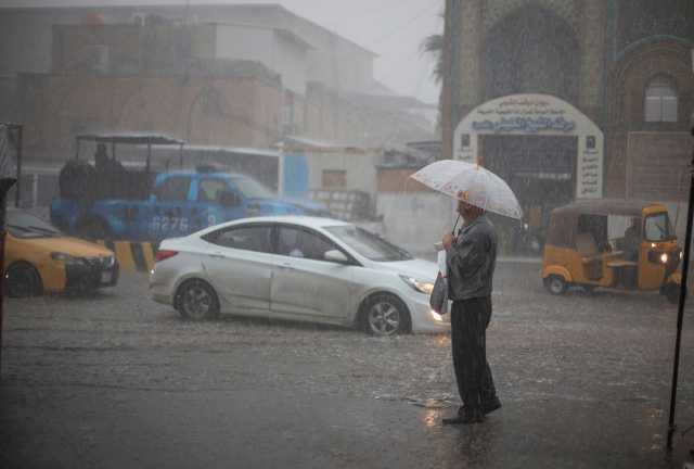 طقس العراق.. أمطار متوسطة إلى غزيرة في مناطق الوسط والجنوب