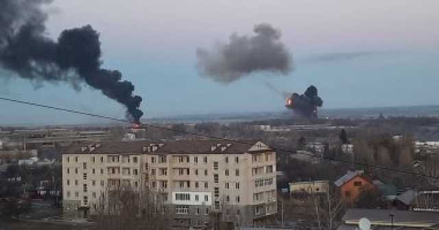 هجوم جوي روسي يودي بحياة 12 أوكرانيا ويصيب 76 آخرين