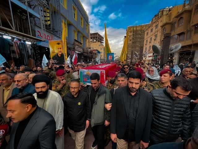 وصول جثمان القيادي في الحرس الثوري رضي الموسوي إلى النجف استعدادًا لتشييعه