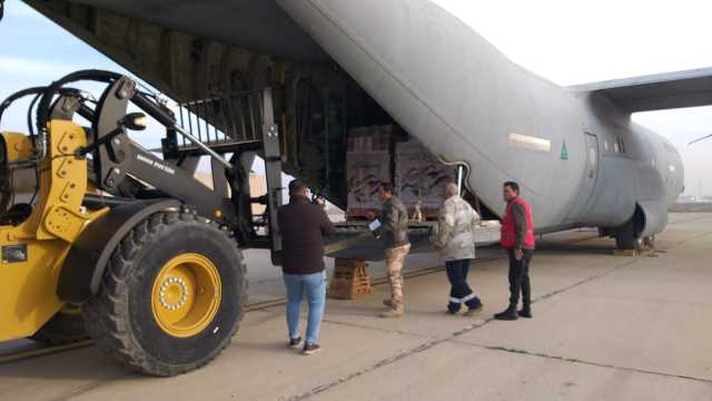 العراق يرسل وجبة جديدة من المواد الإغاثية إلى غزة