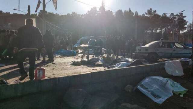 ارتفاع حصيلة الانفجارين في مدينة كرمان إلى 73 قتيلاً والجرحى إلى 172 شخصاً