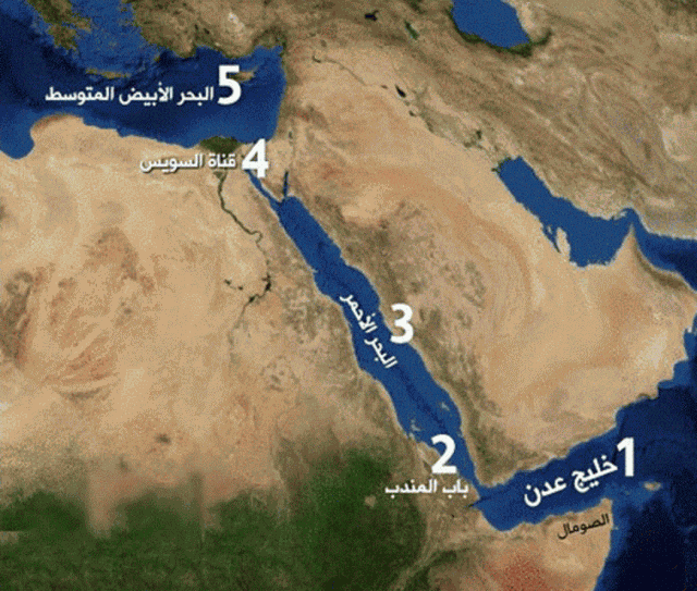 مجموعة شحن عالمية تعلق مرور سفنها عبر باب المندب إلى إشعار آخر