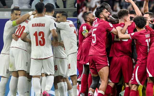 انطلاق مباراة إيران وقطر في نصف نهائي كاس آسيا