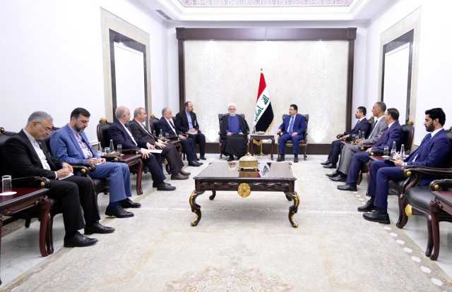 السوداني يؤكد أهمية تعزيز التعاون القضائي بين بغداد وطهران