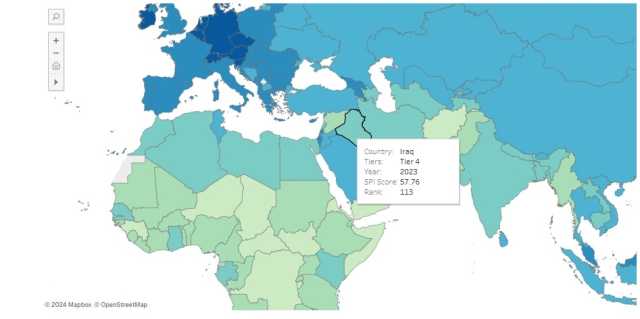 العراق يتقدم 4 مراكز في مؤشر التقدم الاجتماعي على مستوى العالم-عاجل