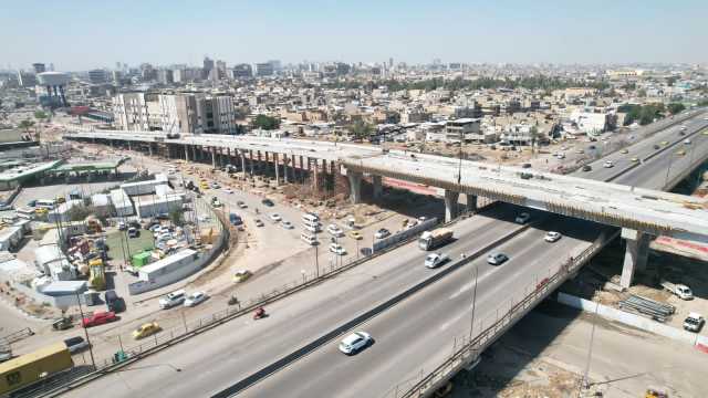 المرور: قطع بالشوارع المحيطة بمجسر قرطبة في بغداد لمدة يومين