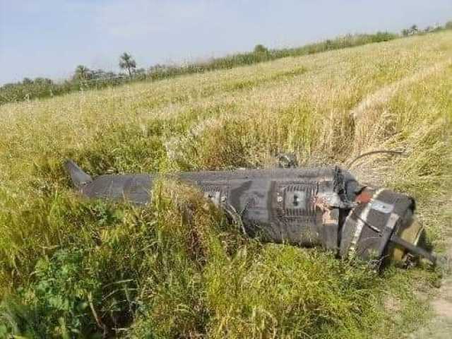 بالصور.. العثور على بقايا صاروخ اسرائيلي كان متجها الى ايران في واسط