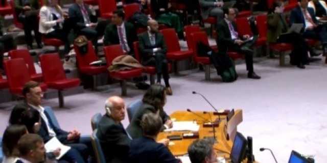 بالفيديو.. زلزال خلال جلسة مجلس الأمن وتعليق للمندوب الفلسطيني