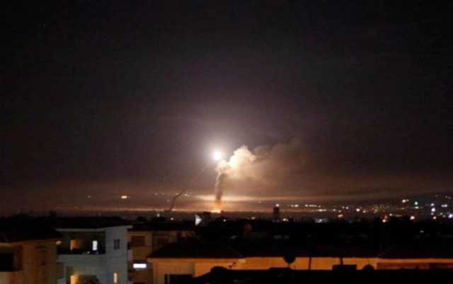 إصابة ثمانية عسكريين سوريين بغارة جوية إسرائيلية قرب دمشق