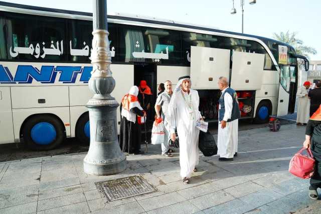 آخر قوافل البر تغادر غداً.. بعثة الحج تعلن عدد الحجاج الواصلين للديار المقدسة