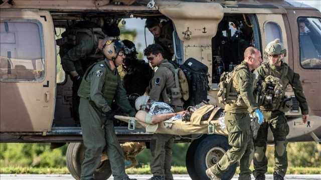جيش الاحتلال الصهيوني يقر بإصابة 18 جنديا بسقوط طائرة مسيرة في الجولان