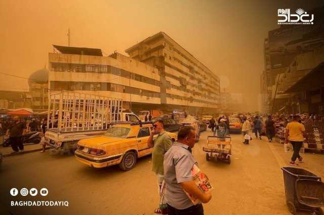 طقس العراق.. غبار ودرجات الحرارة تواصل الارتفاع
