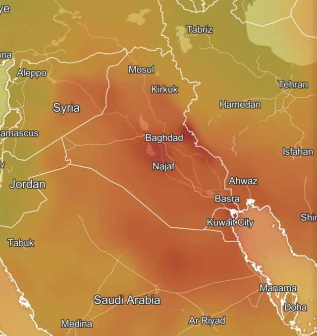 اتفاق يخنق بغداد.. السواد يغطي سمائها والكبريت يقتل سكانها بالأمراض الخطيرة