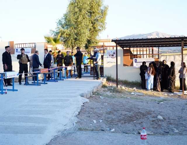 انتهاء التصويت لانتخابات برلمان كردستان