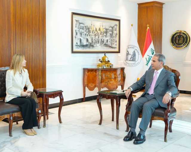 رئيس مجلس القضاء الأعلى يبحث مع سفيرة اسبانيا التعاون بين البلدين في المجال القضائي