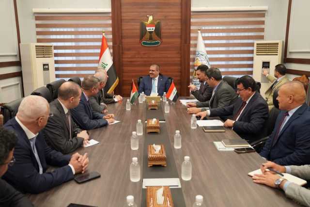 العراق والأردن يبحثان التعاون المشترك وخلق بيئة تكاملية للتعاملات التجارية