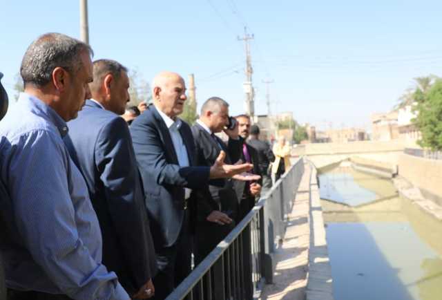 وزير الموارد المائية يوجه بتطوير نهري العشار والخندق في البصرة