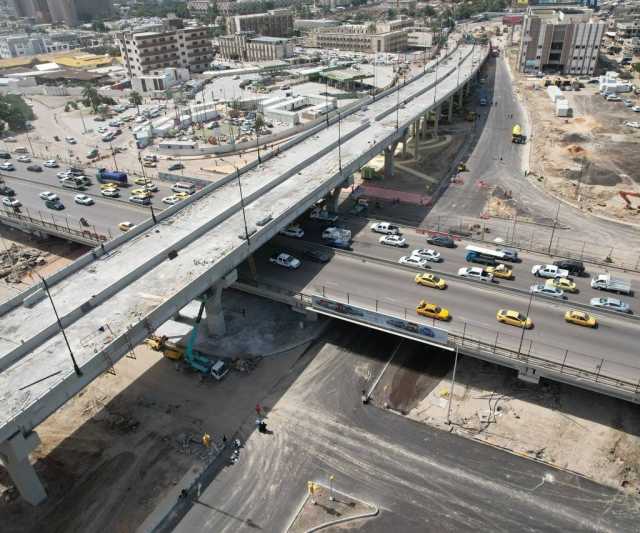 الإعمار: مجسر قرطبة حل عقدة مرورية سببت زخماً وسط بغداد