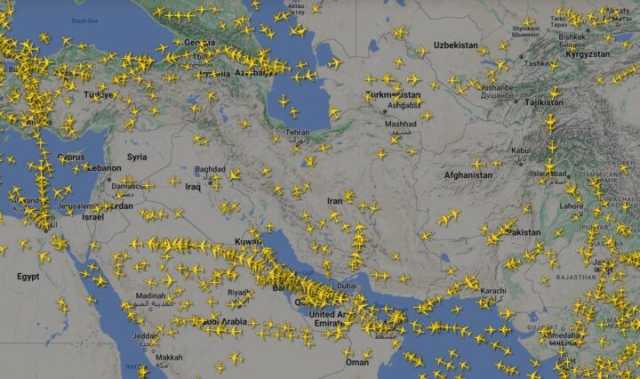 شركات الطيران تتجنب المجال الجوي الإيراني.. وتكلفة الرحلات ترتفع