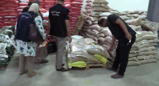بومرداس: الشرطة تحجز 44 طنا من الأرز والعدس