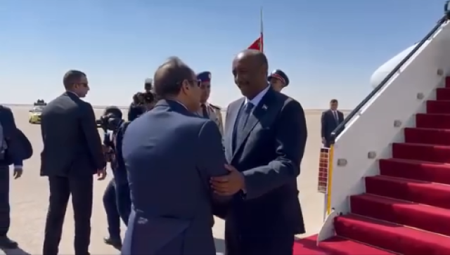 السودان: السيسي يستقبل البرهان