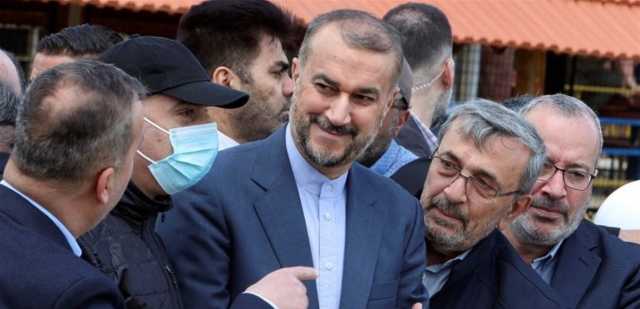 وزير خارجية إيران ضد التدخل في الشأن اللبناني ويحتضن القوى الفلسطينية