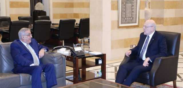 ميقاتي اجتمع مع وزير الخارجيّة وسفير مصر لدى لبنان