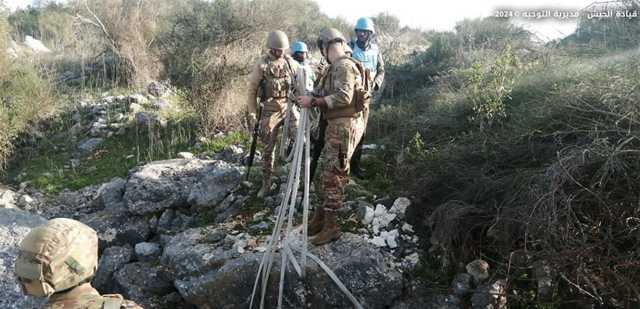 الجيش يعثر على 5 خراطيم في جنوب لبنان... العدوّ الإسرائيليّ قام بمدّها لهذا السبب