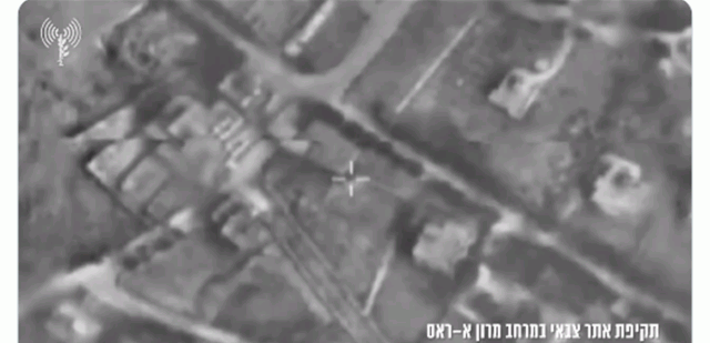 بالفيديو.. إسرائيل تعلن قصف مواقع لـحزب الله في الجنوب